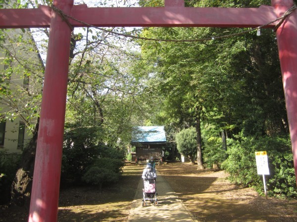 近くの神社まで