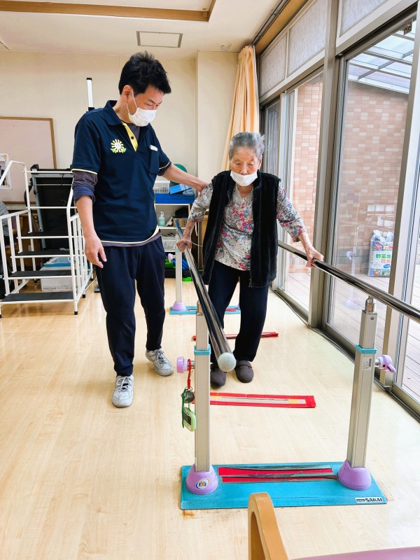 一人一人に合わせた機能訓練