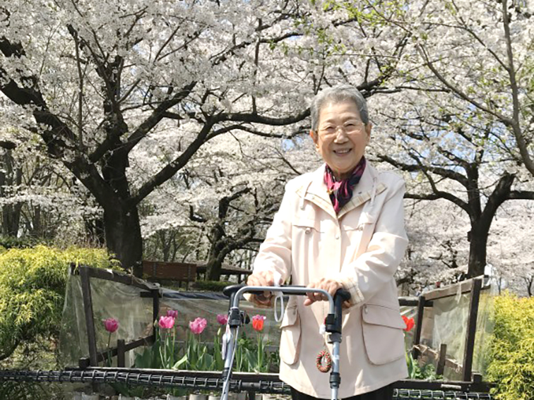 お花見