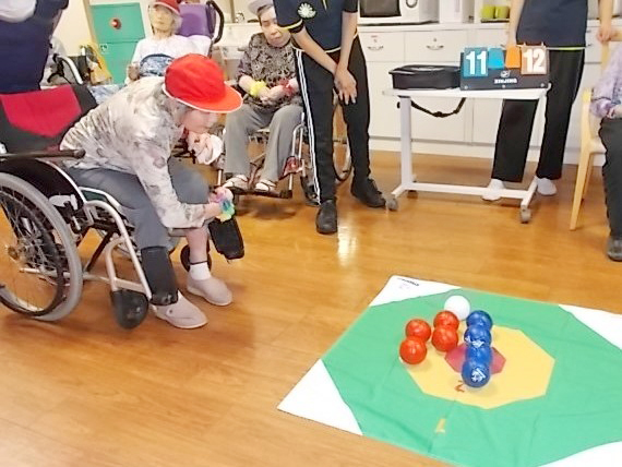 新都心名物ボッチャ