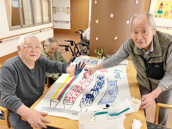 こいのぼり制作