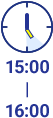 15時~16時